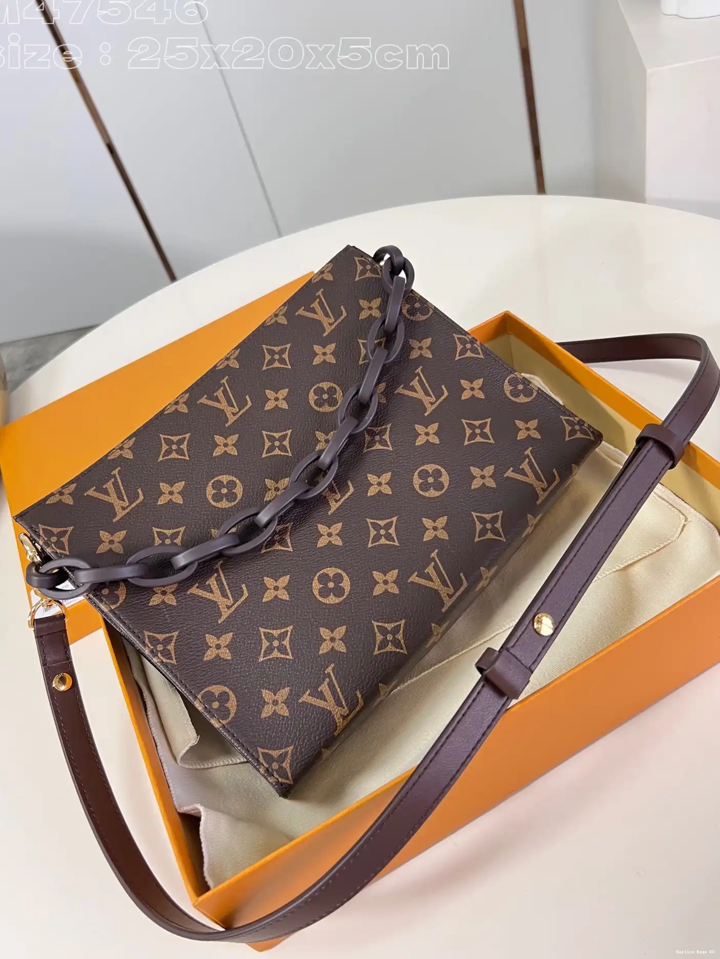Pouch-25*20*5.5CM LOUIS Monogram Toiletry VUITTON 0531